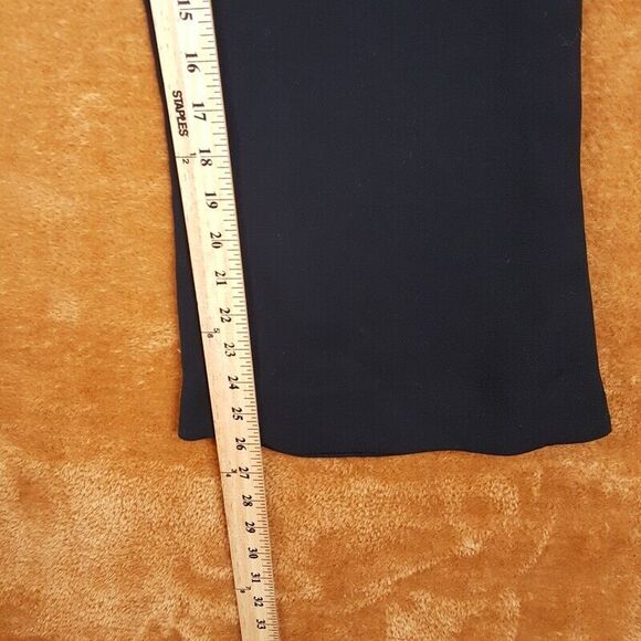 RACHEL COMEY Womens Pants Size 2 Black Relaxed Flare Wide Leg Crop Ankle Trouser - Picture 8 of 9